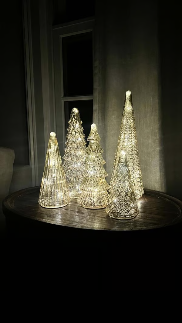 🎄 Christmas Sale 🎄BFF Collection Set of 5 Illuminated Trees