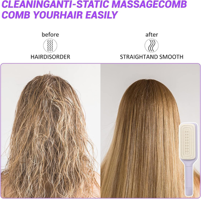 🔥 2025's Most Wanted Hair Tool: All-in-One Rotating Magic Comb