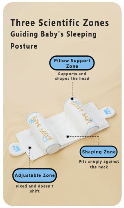 🌟 Organic Baby Head Support Pillow 👶💤 - Gently Cradles & Protects Your Newborn's Delicate Head (0-12 Months)