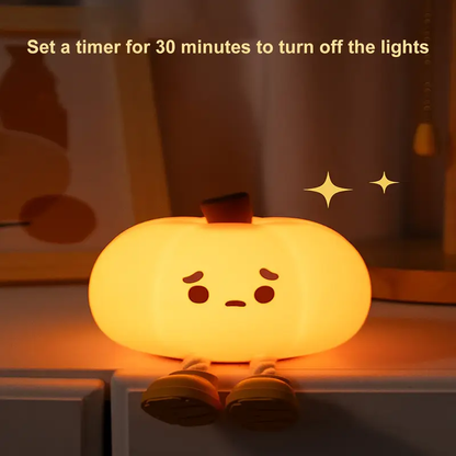 🎃 The 2025 Halloween Must-Have! Cute Pumpkin Night Light ~ Glow Up Your Room!