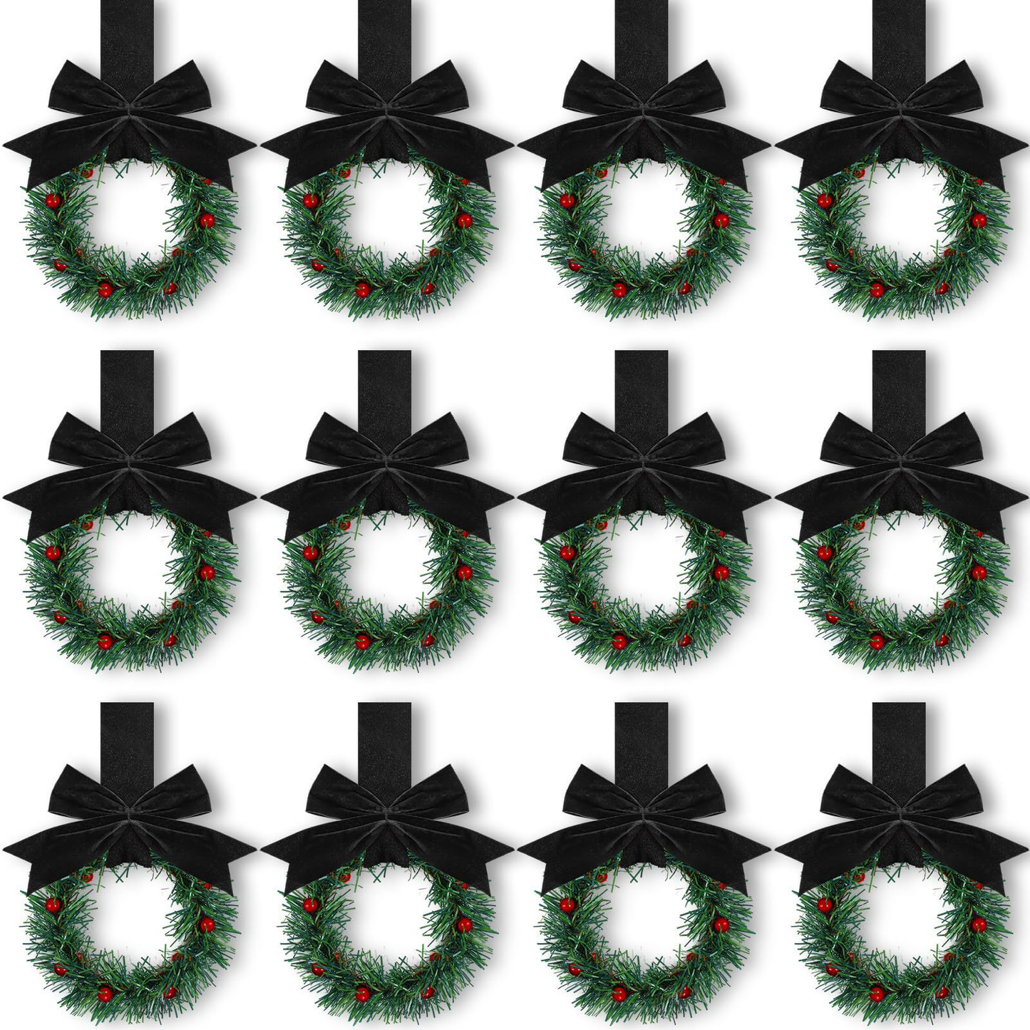 🔥LAST DAY 49% OFF🔥 Retrowavy Christmas Kitchen Cabinet Wreaths