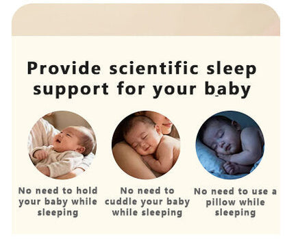 🌟 Organic Baby Head Support Pillow 👶💤 - Gently Cradles & Protects Your Newborn's Delicate Head (0-12 Months)