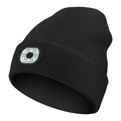 The Ultimate Winter Combo! 🧢✨ Beanie with Built-in LED Light & Bluetooth Music