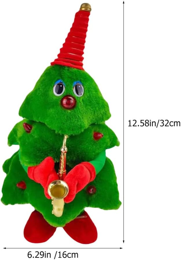 🎁Christmas sale 40% off🎁Plush Electric Christmas Tree