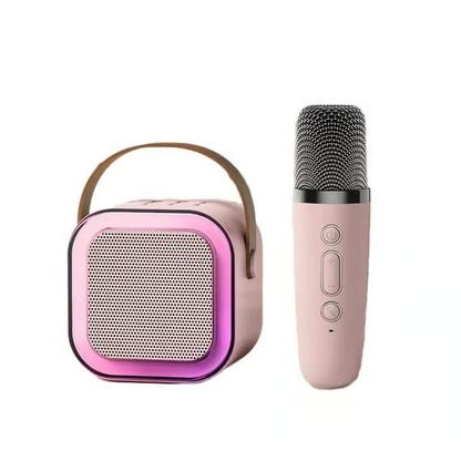 ✨Your Party, Unplugged! 🎤✨Mini Karaoke Machine with Wireless Microphones
