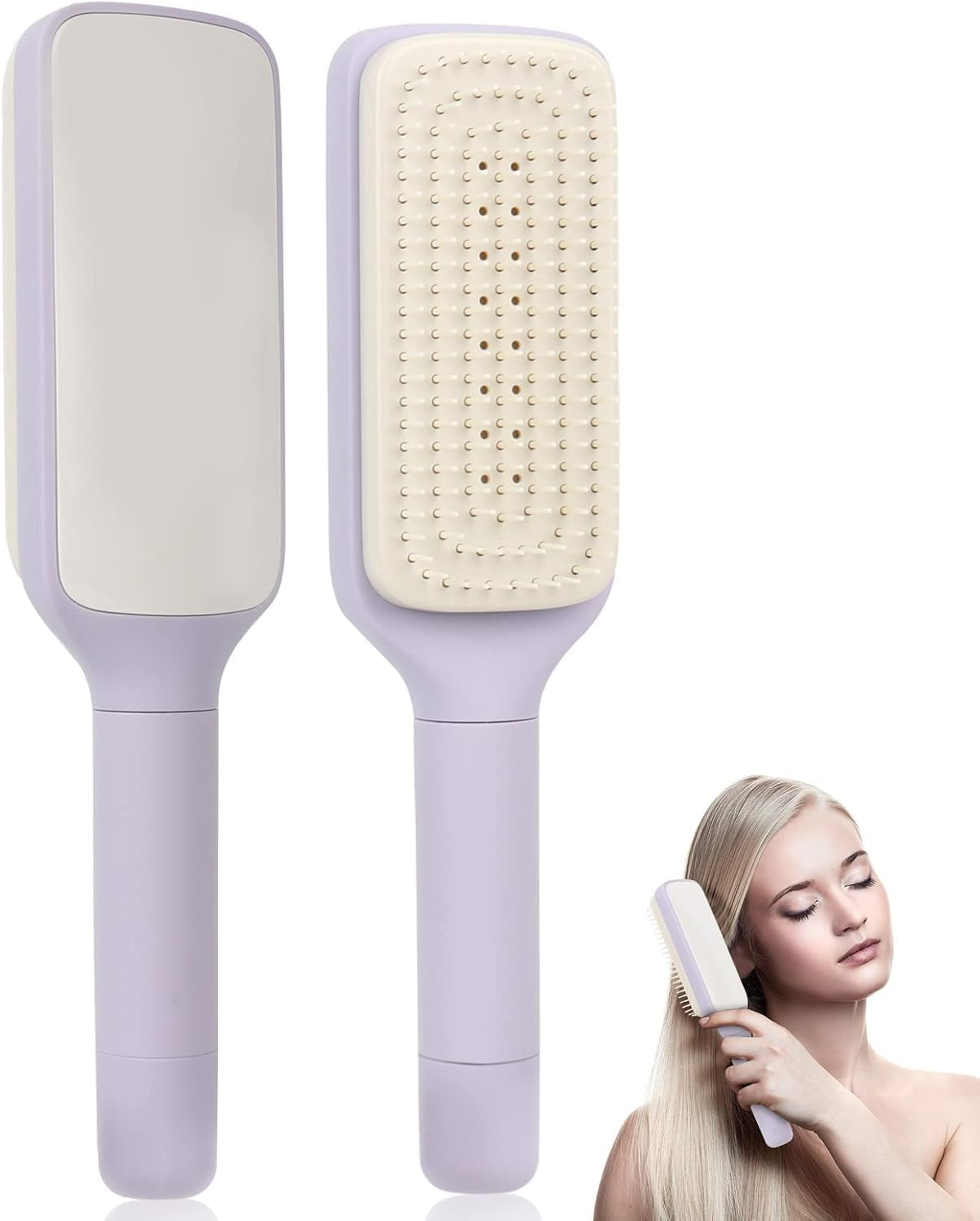 🔥 2025's Most Wanted Hair Tool: All-in-One Rotating Magic Comb