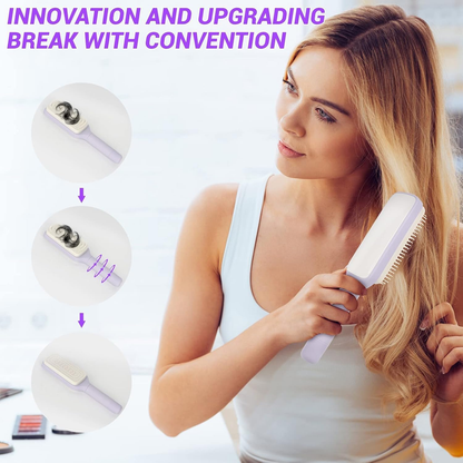 🔥 2025's Most Wanted Hair Tool: All-in-One Rotating Magic Comb