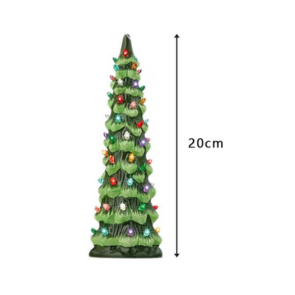 🎁🎄Retro Hand-Painted Tabletop Christmas Trees (⏰Limited Quantities Available)