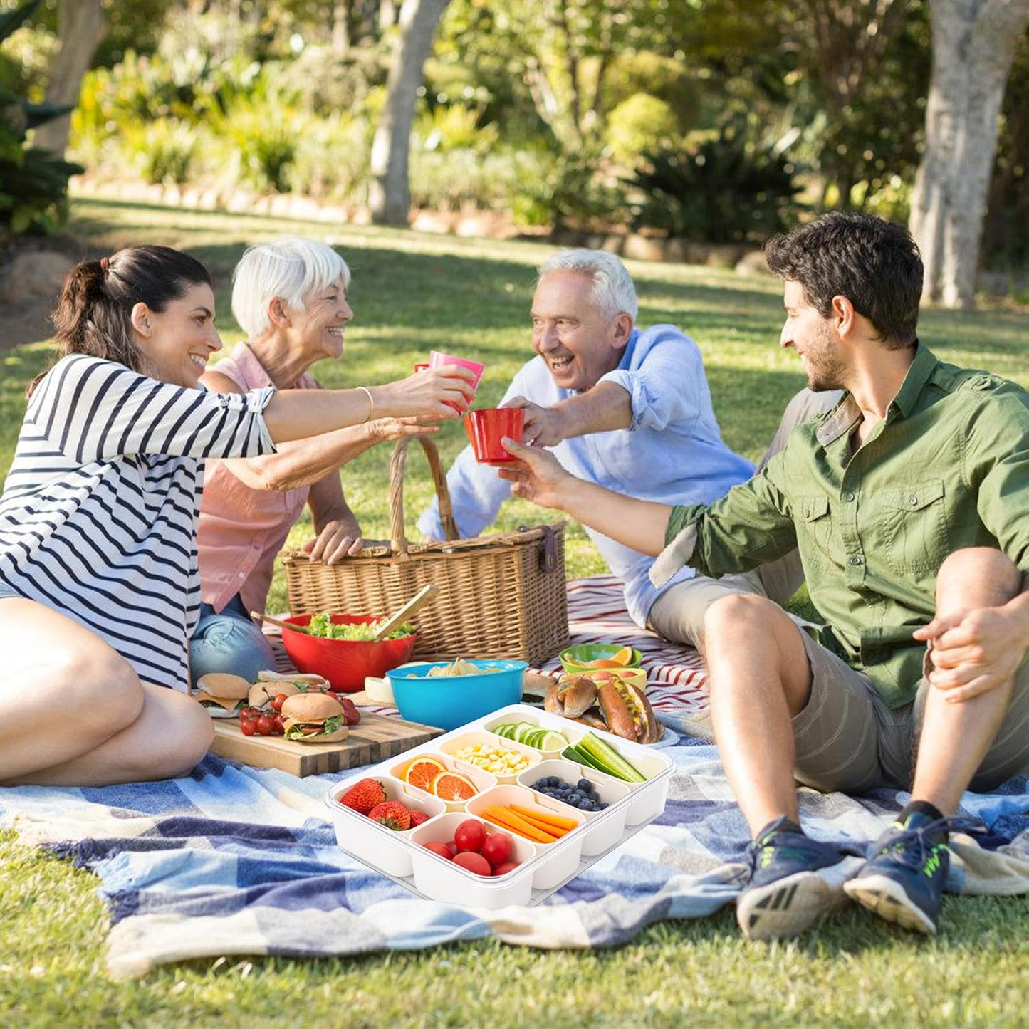 ✨Today's Special 30% Off✨Divided Snack Serving Tray