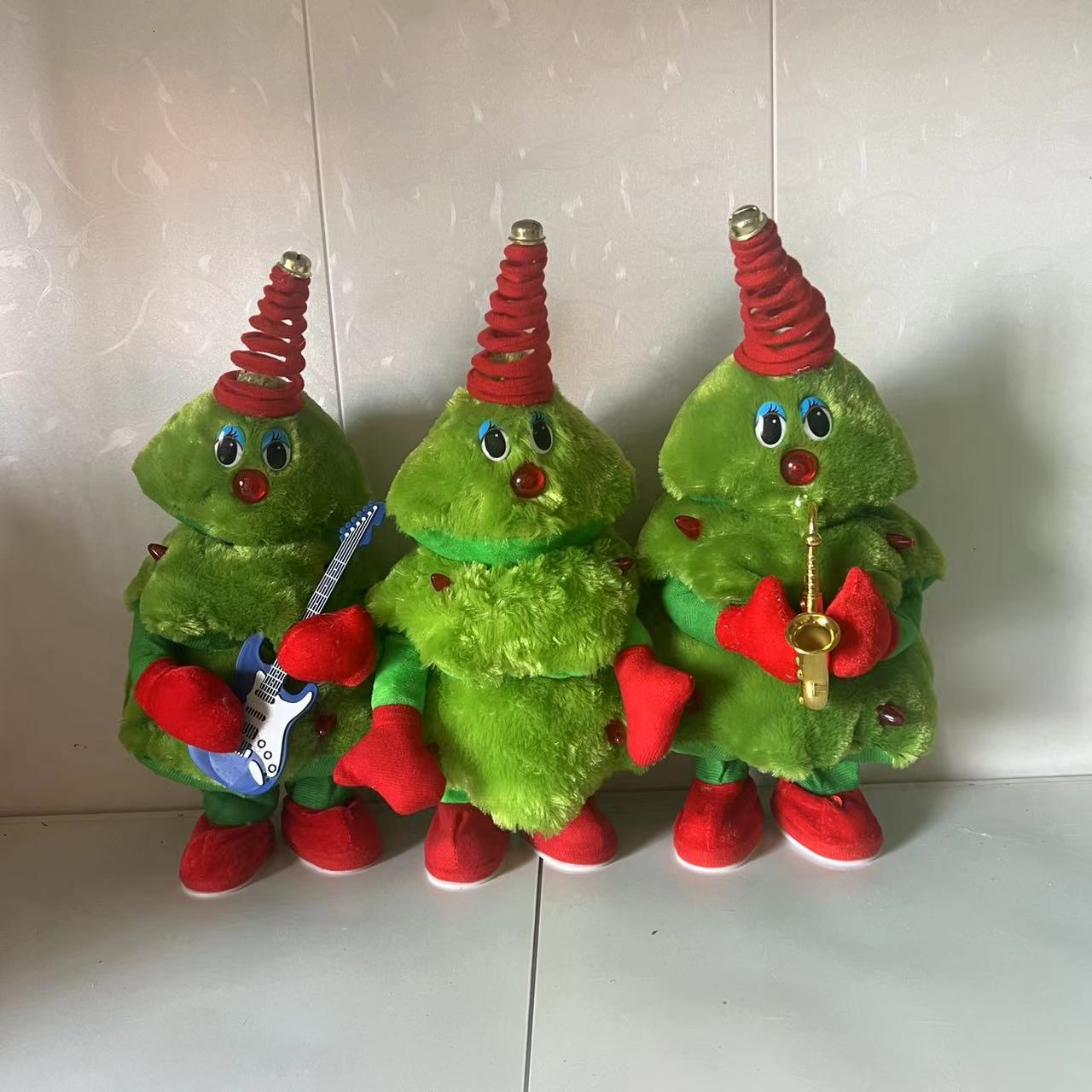 🎁Christmas sale 40% off🎁Plush Electric Christmas Tree