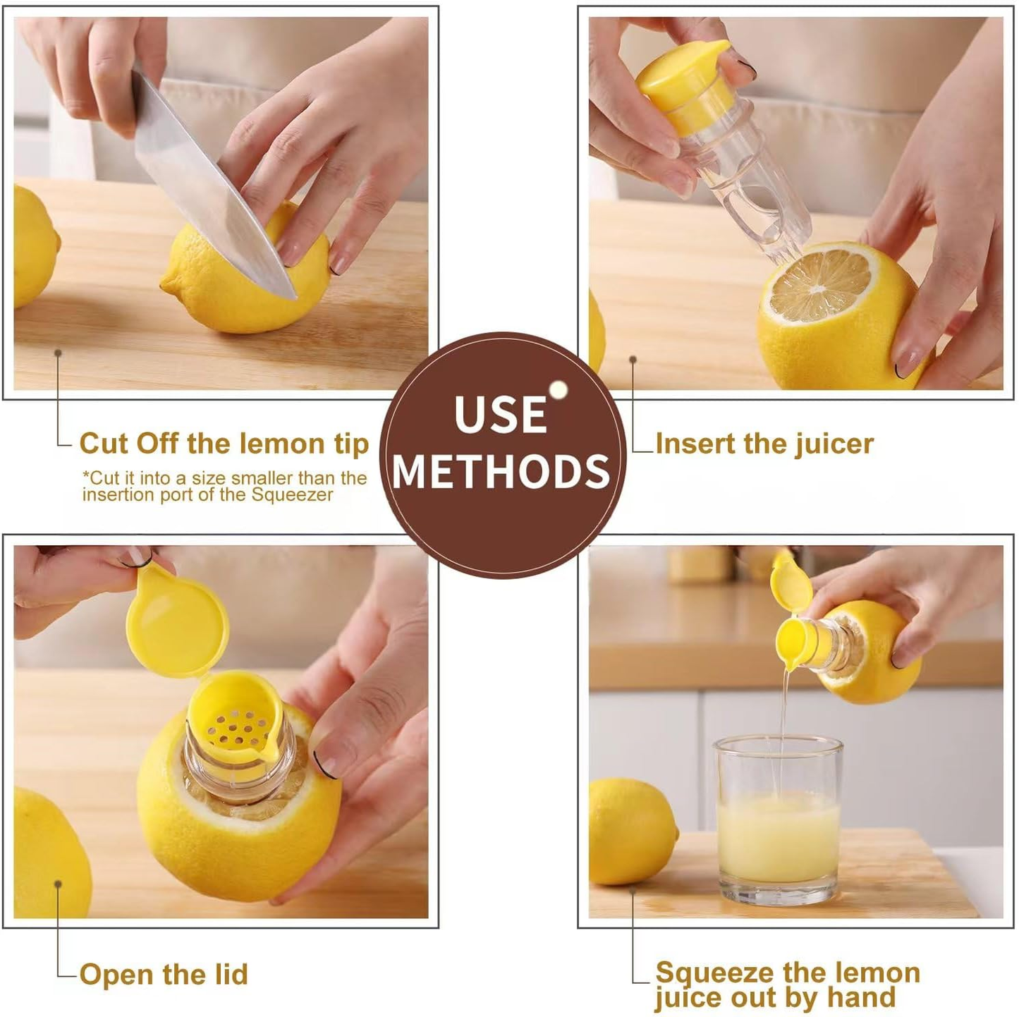 ✨Today's Special 30% Off✨2-Pack Portable Lemon Squeezer