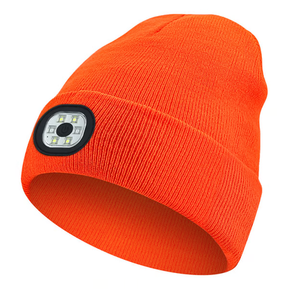 The Ultimate Winter Combo! 🧢✨ Beanie with Built-in LED Light & Bluetooth Music