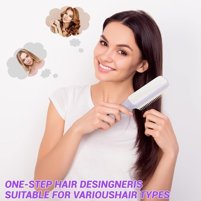 🔥 2025's Most Wanted Hair Tool: All-in-One Rotating Magic Comb