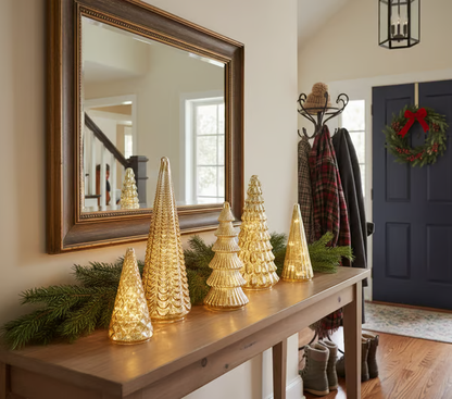 🎄 Christmas Sale 🎄BFF Collection Set of 5 Illuminated Trees