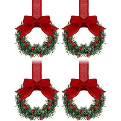 🔥LAST DAY 49% OFF🔥 Retrowavy Christmas Kitchen Cabinet Wreaths