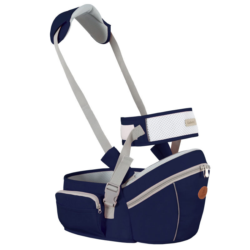3-in-1 Hip Seat Carrier 👶 - with Detachable Diaper Bag & Storage Pouch