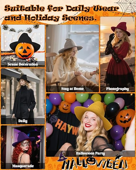 🎃Halloween Sale 40% Off🎃Witch Hat for Halloween