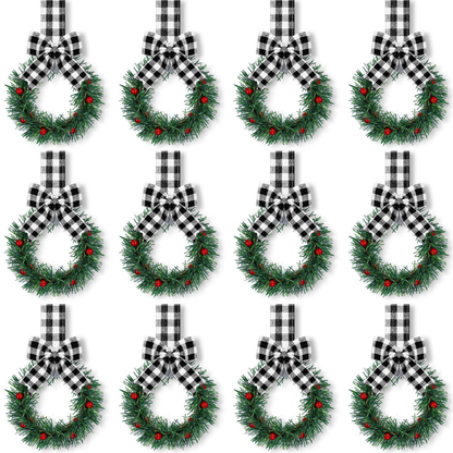 🔥LAST DAY 49% OFF🔥 Retrowavy Christmas Kitchen Cabinet Wreaths
