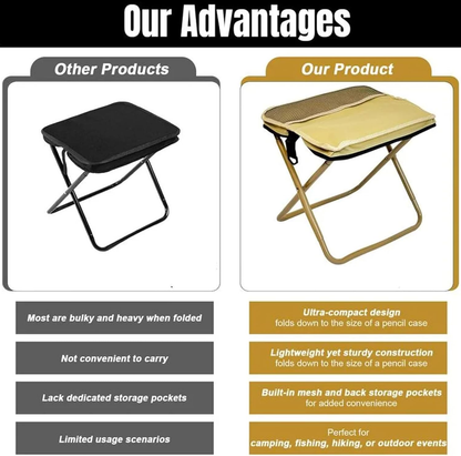 ✨Today's Special 30% Off✨Foldable Stool with Carry Bag