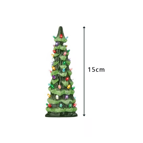 🎁🎄Retro Hand-Painted Tabletop Christmas Trees (⏰Limited Quantities Available)